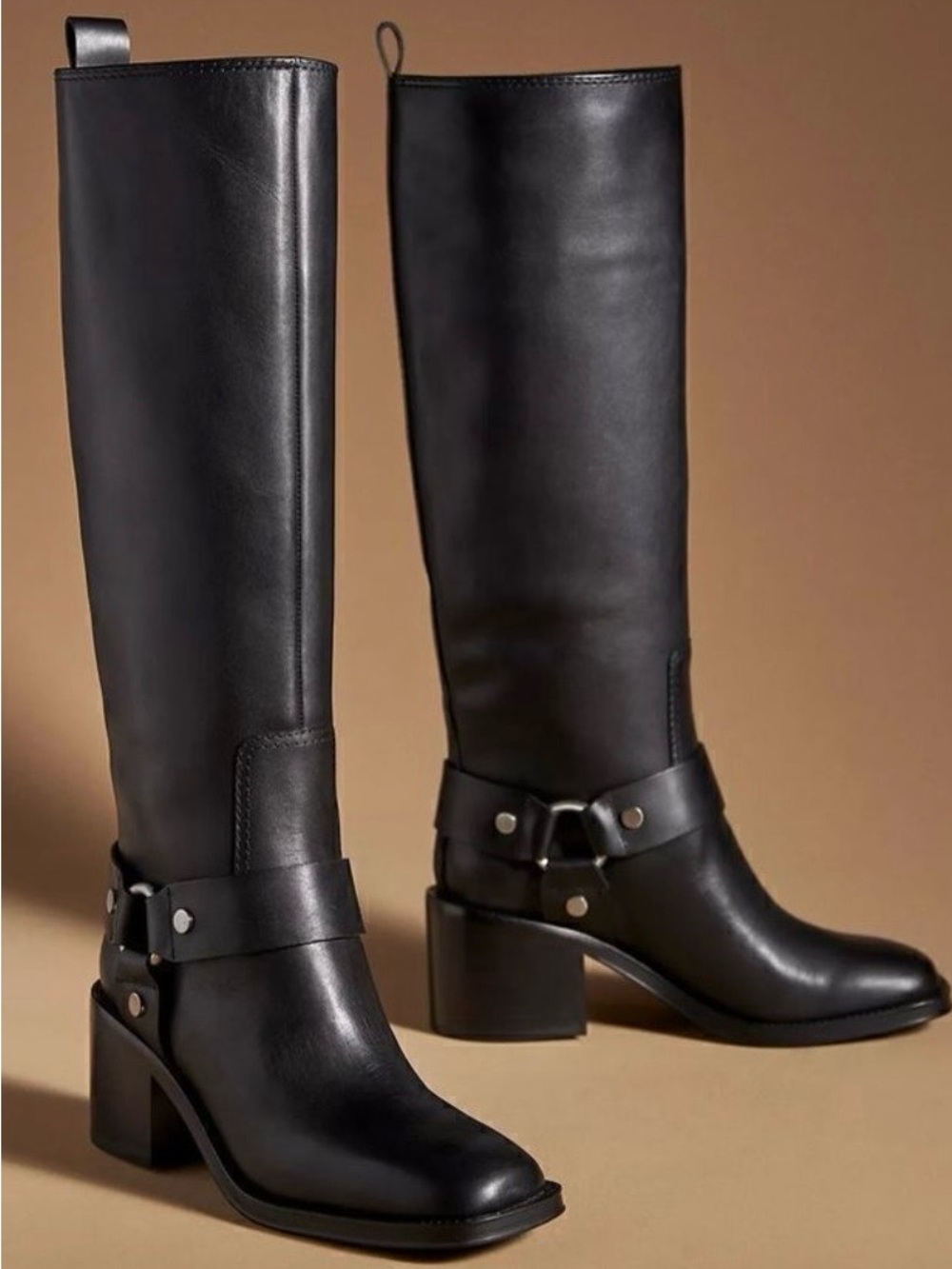 Loeffler Randall NIB Audrey Engineer Tall Boots